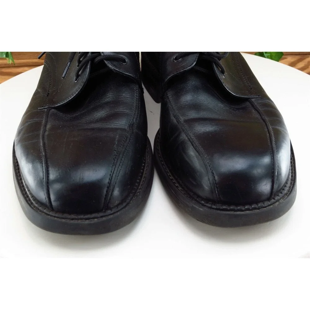 Nunn Bush Shoes Sz 11 M Black Derby Oxfords Leather‎ Men